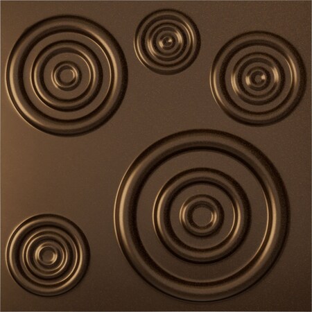 Ekena Millwork 19 5/8in. W x 19 5/8in. H Reece EnduraWall Decorative 3D Wall Panel Covers 2.67 Sq. Ft. WP20X20RECAB